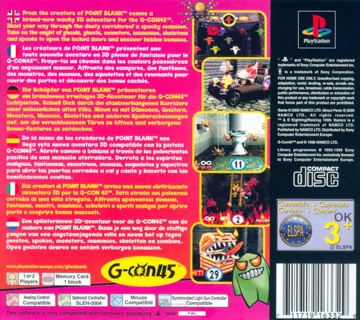 Ghoul Panic (EU) box cover back